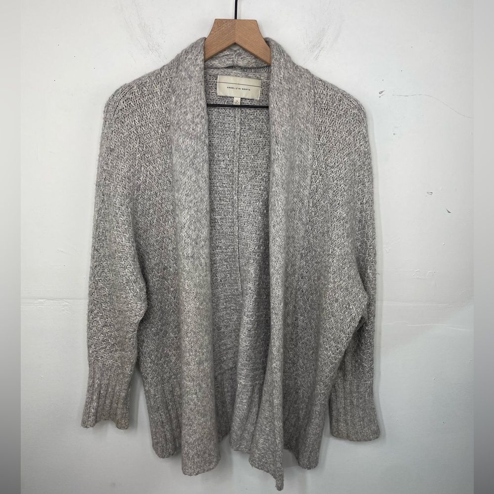 Anthropologie Angel Of The North Chauvet Cardigan Sweater Size XS Gray